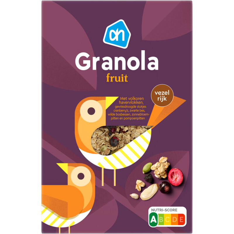 Een afbeelding van AH Granola fruit