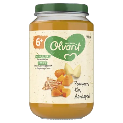 pdp-image-Olvarit Pompoen kip aardappel 6m+