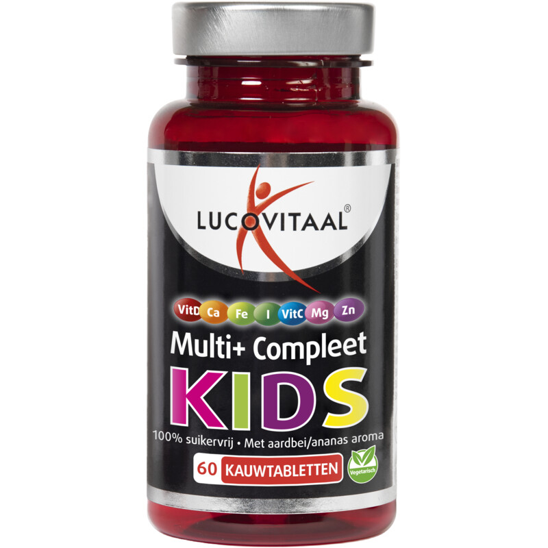 Een afbeelding van Lucovitaal Multi+ compleet kids kauwtablet