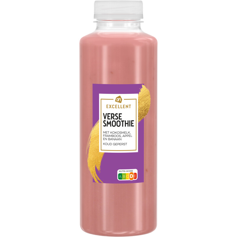 Een afbeelding van AH Excellent Verse smoothie kokosmelk framboos appel