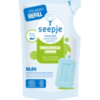 Een afbeelding van Seepje Afwasmiddel tintelfrisse limoen refill
