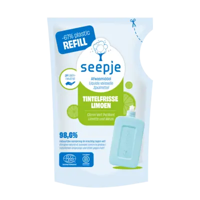 pdp-image-Seepje Afwasmiddel tintelfrisse limoen refill