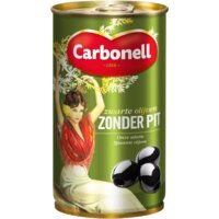 Een afbeelding van Carbonell Zwarte olijven zonder pit