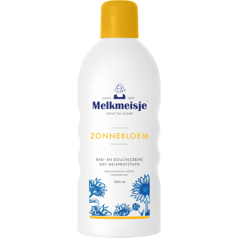 Een afbeelding van Melkmeisje Zonnebloem/melk bad & douche