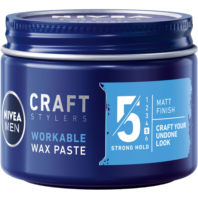 Een afbeelding van NIVEA Men craft style matt wax paste