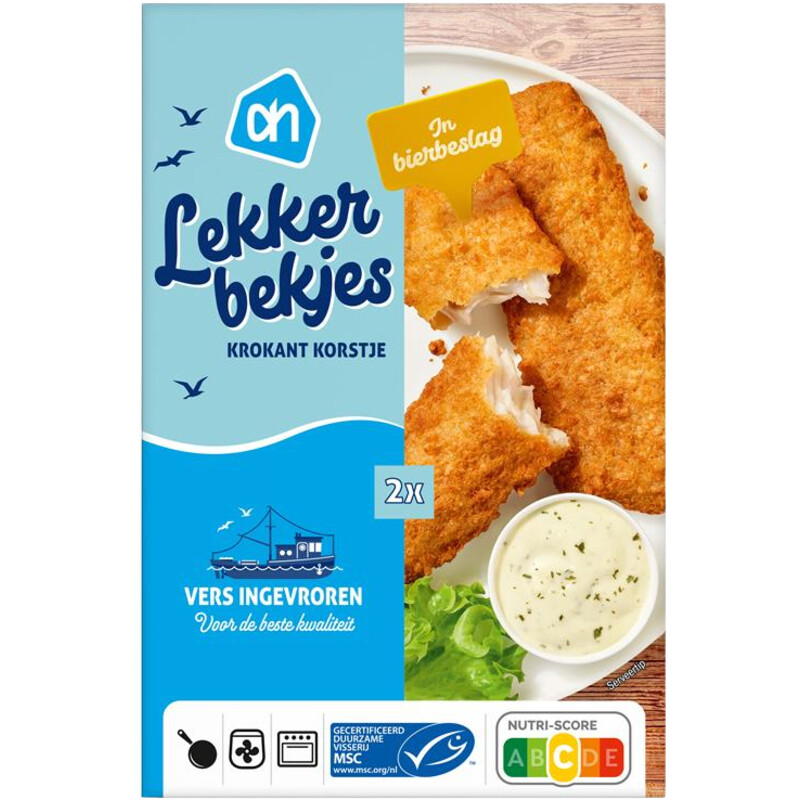 Een afbeelding van AH Lekkerbekjes krokant korstje