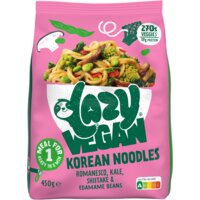 Een afbeelding van Lazy Vegan Korean noodles maaltijd