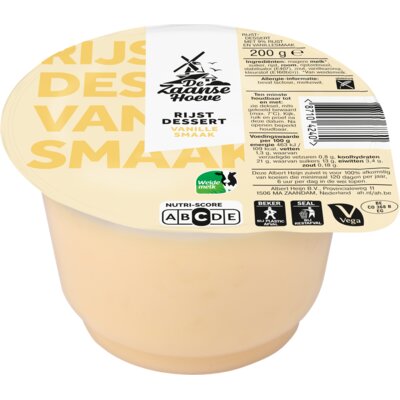 pdp-image-De Zaanse Hoeve Rijstdessert vanille