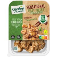 Een afbeelding van Garden Gourmet Sensational mediterraanse stukjes