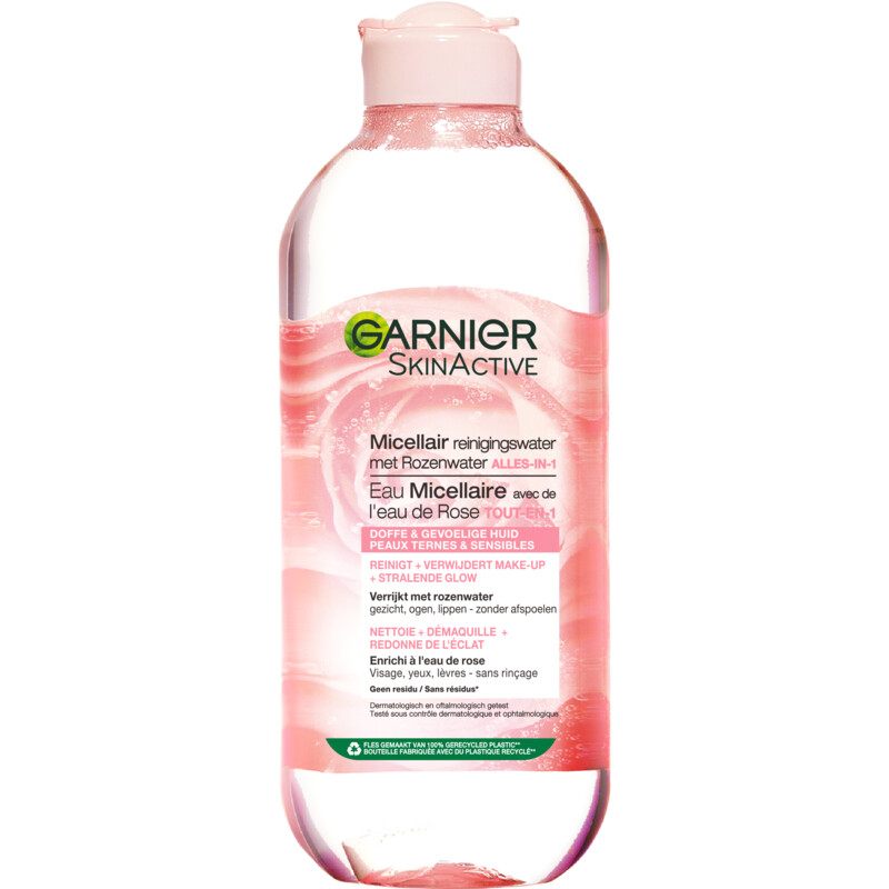 Een afbeelding van Garnier Rozenwater micellair reinigingswater