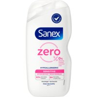 Een afbeelding van Sanex Zero% hypoallergenic douchegel