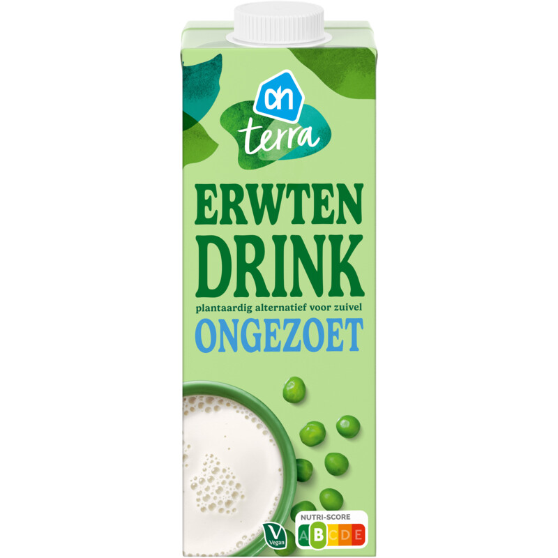Een afbeelding van AH Terra Plantaardige erwtendrink ongezoet