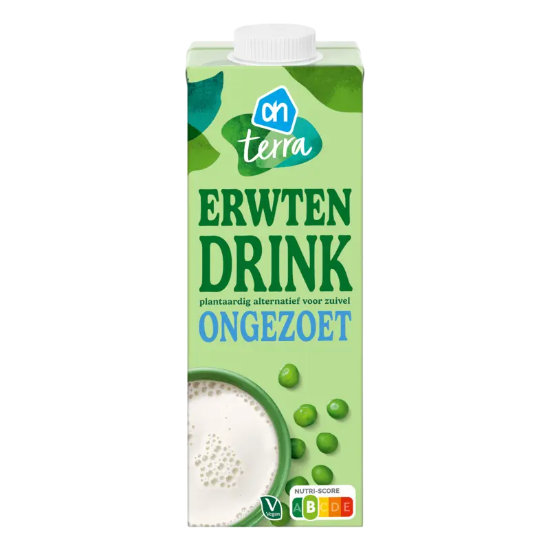 Plantaardige erwtendrink ongezoet