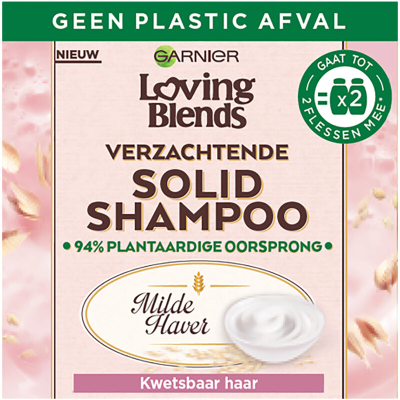 Een afbeelding van Loving Blends Haver shampoo bar