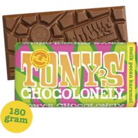 Een afbeelding van Tony's Chocolonely Reep melk pecan karamel