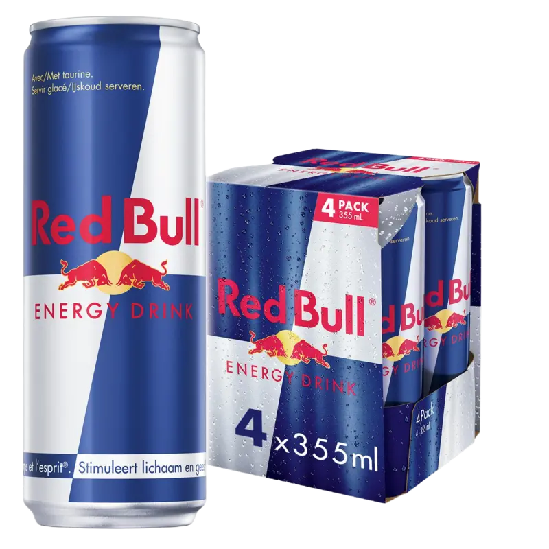 Red Bull Energy drink 4-pack bel