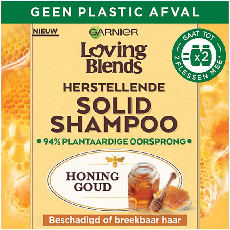 Een afbeelding van Loving Blends Honing shampoo bar