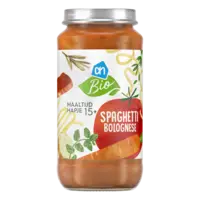 AH Biologisch Maaltijdhapje spaghetti bolognese 15+