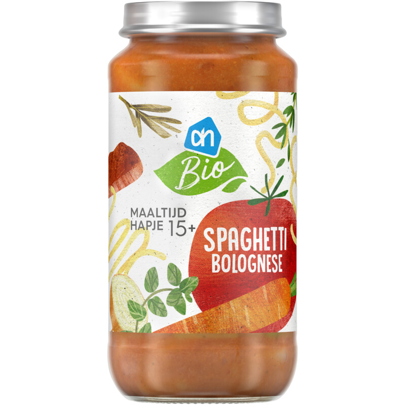 Een afbeelding van AH Biologisch Maaltijdhapje spaghetti bolognese 15+