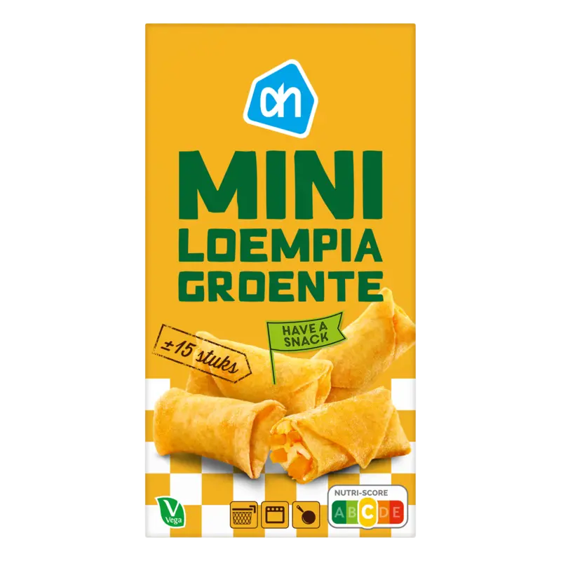 Mini loempia met groente