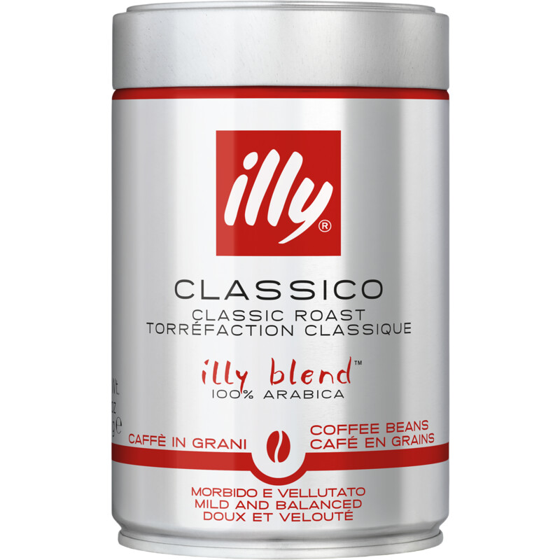 Een afbeelding van illy Classico coffee beans