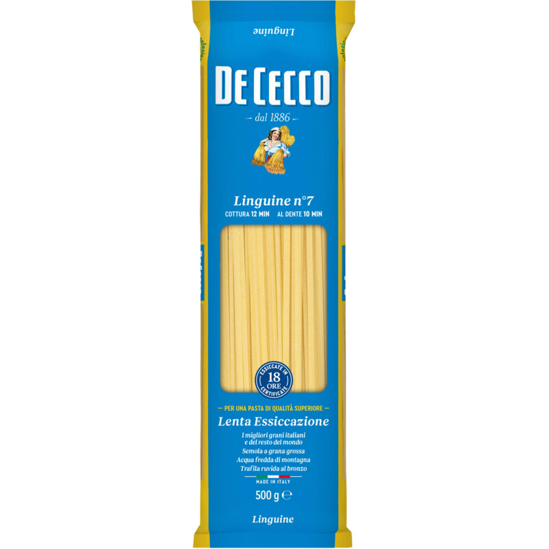 Een afbeelding van De Cecco Linguine nr7