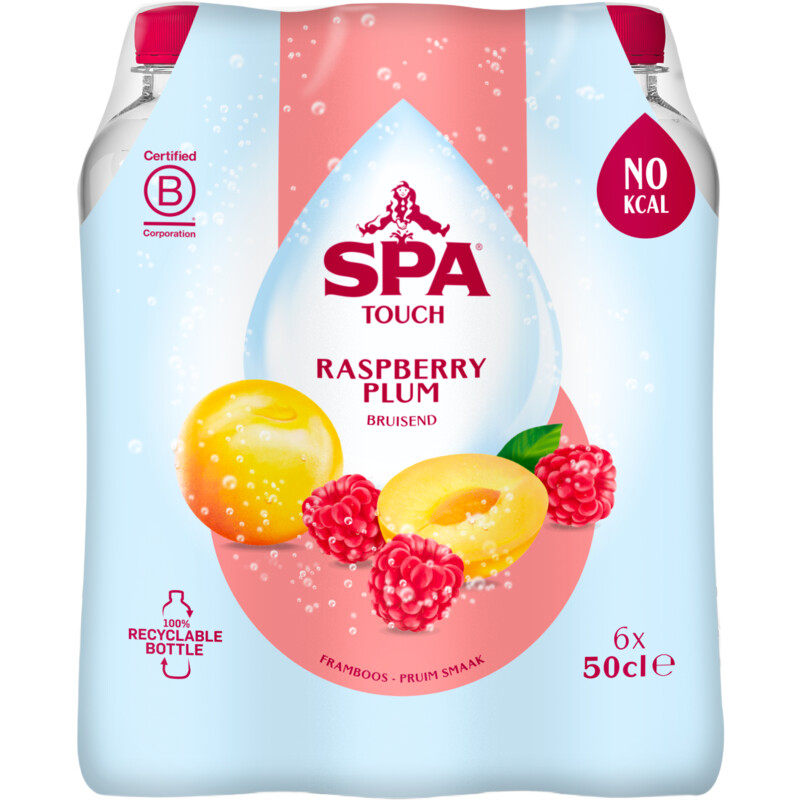 Een afbeelding van Spa Touch raspberry plum 6-pack
