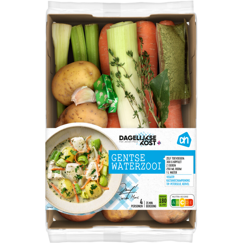 Een afbeelding van AH Gentse waterzooi verspakket bel