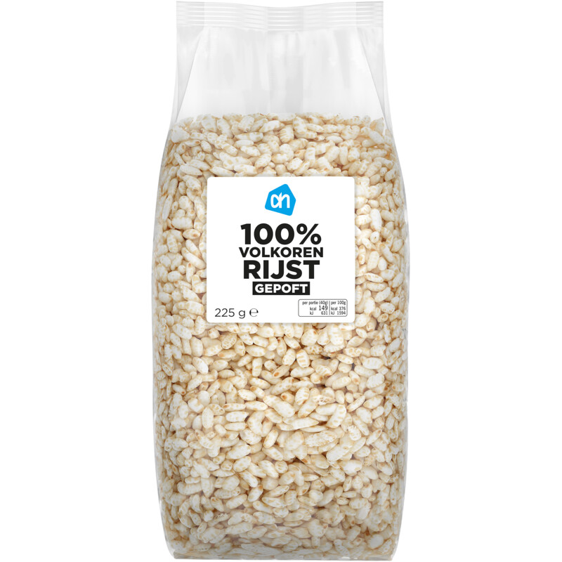 Een afbeelding van AH 100% Rijst gepoft