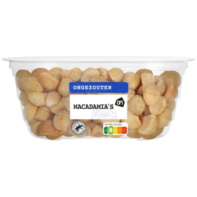 pdp-image-AH Ongezouten macadamia's geroosterd