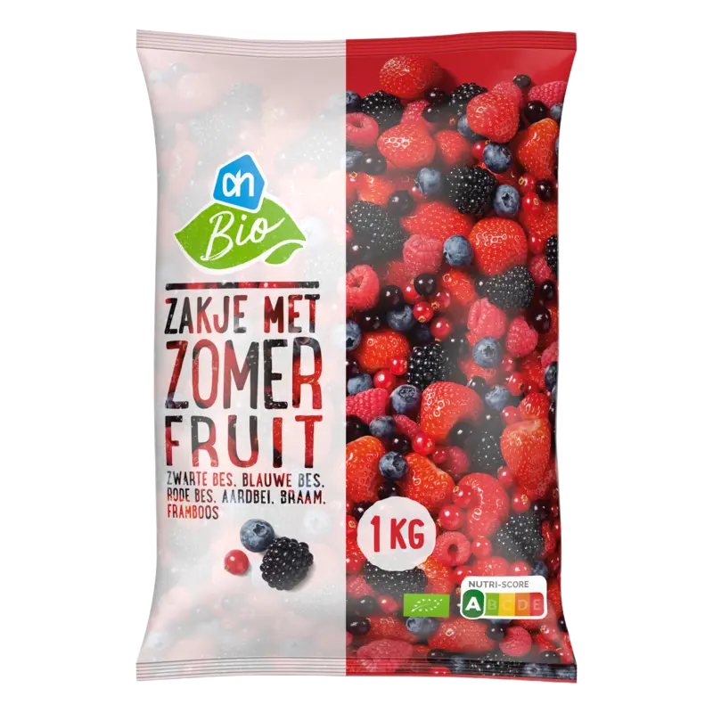 Zakje met zomer fruit