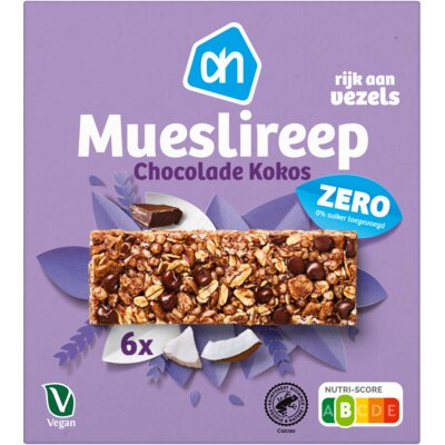 pdp-image-AH Mueslireep chocolade kokos zero