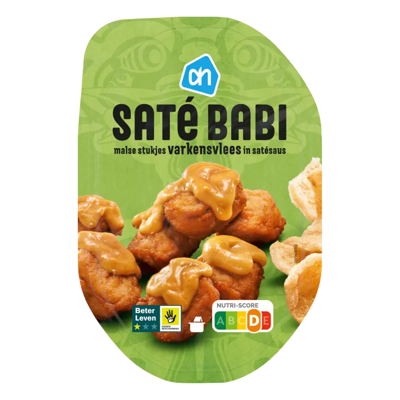 Sat babi malse stukjes varkenvlees