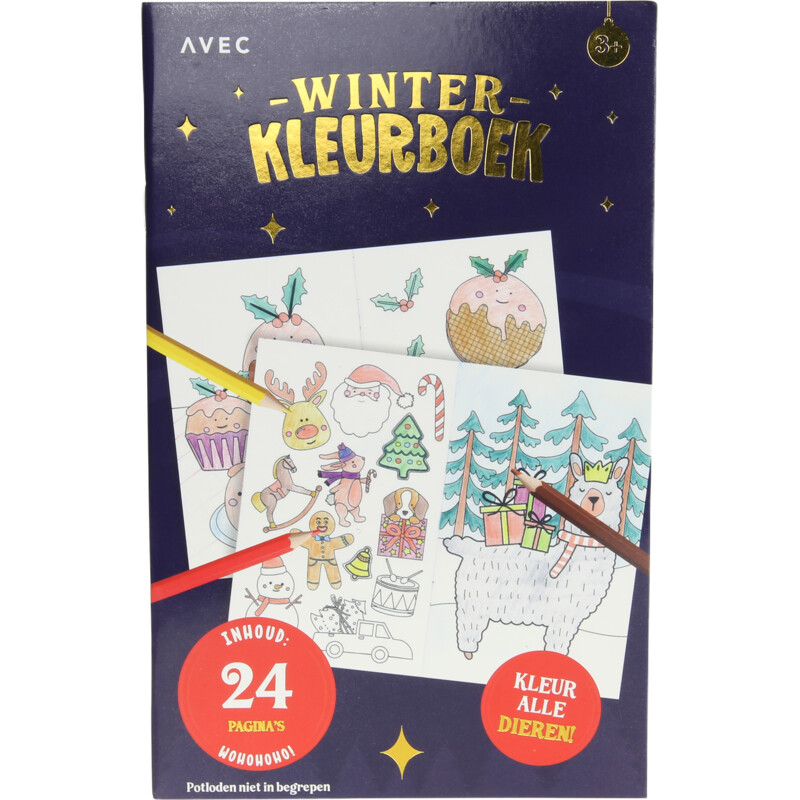 Een afbeelding van Avec Kerst kleurboek