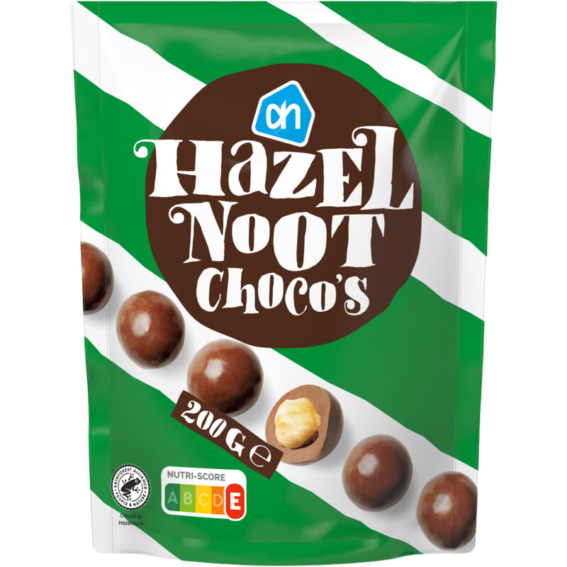 Een afbeelding van AH Hazelnoten choco's