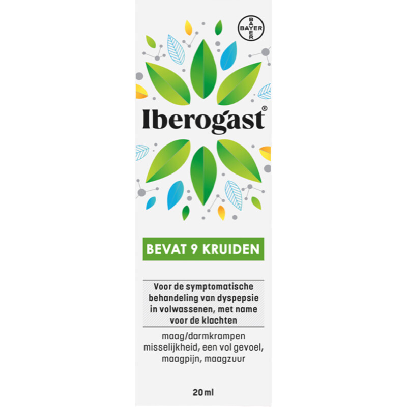 Een afbeelding van Iberogast Druppels bij maag- en darmklachten