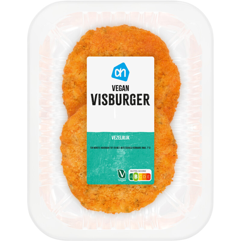 Een afbeelding van AH Vegan visburger