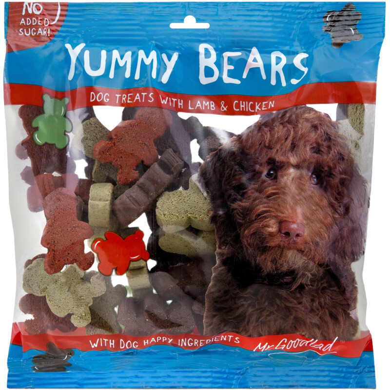 Een afbeelding van Mr Goodlad Yummy bears with lamb & chicken