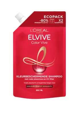 pdp-image-L'Oréal Paris Elvive Color vive shampoo ecopack