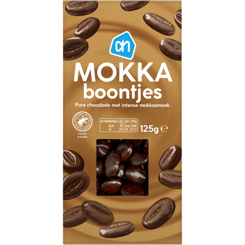 Een afbeelding van AH Mokkaboontjes