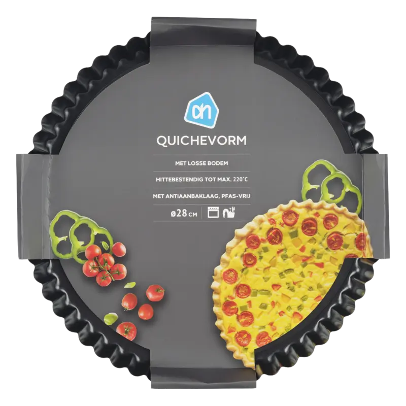 Quichevorm met losse bodem 28 cm