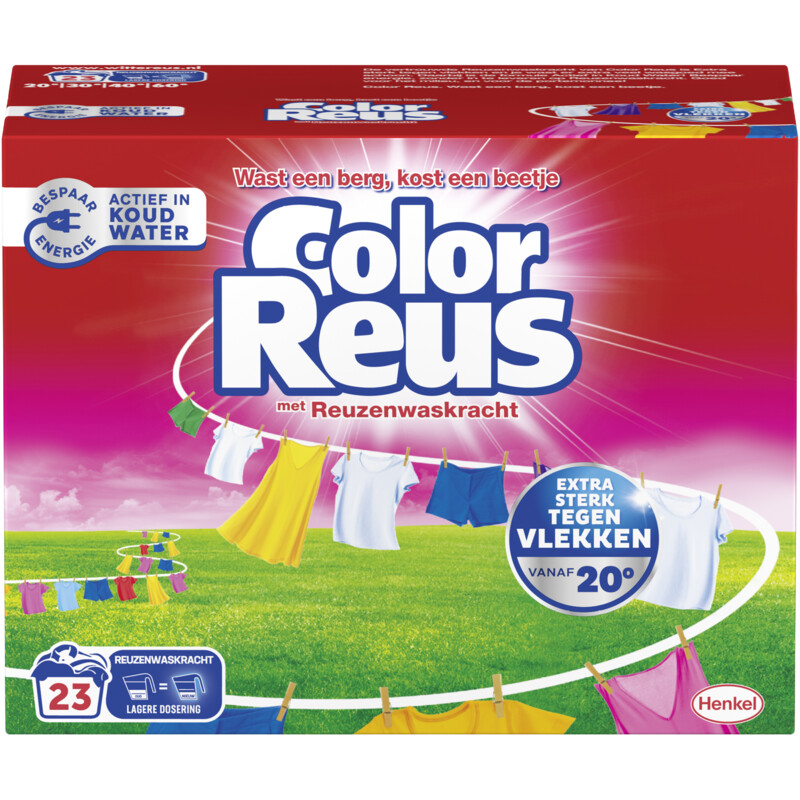 Een afbeelding van Witte Reus Waspoeder color