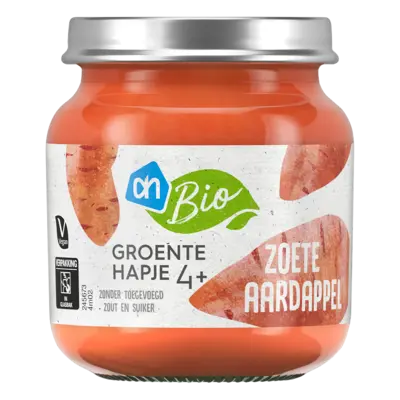 pdp-image-AH Biologisch Groentehapje zoete aardappel 4m+