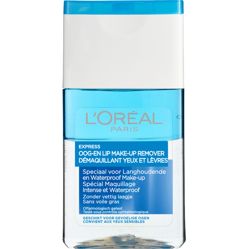 Een afbeelding van L'Oréal Paris oogmake-up remover waterproof