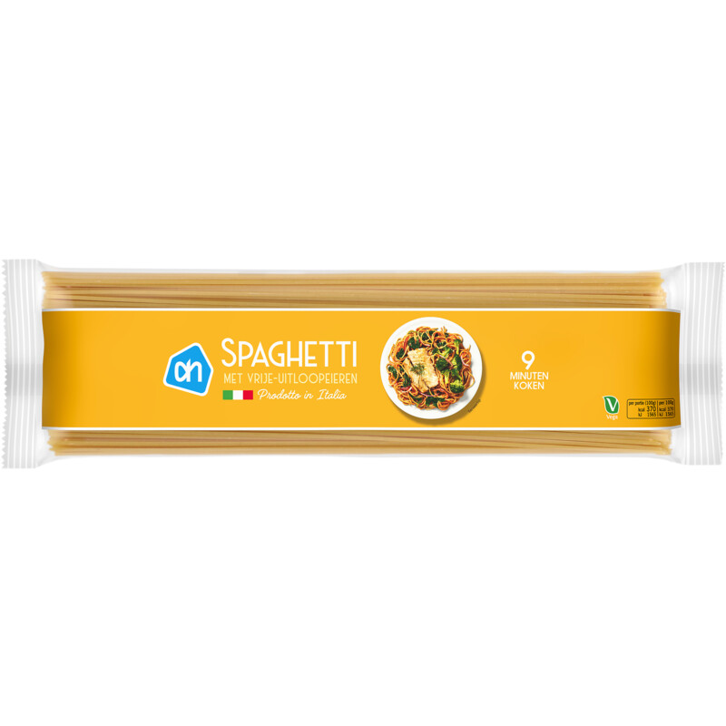 Een afbeelding van AH Spaghetti met ei
