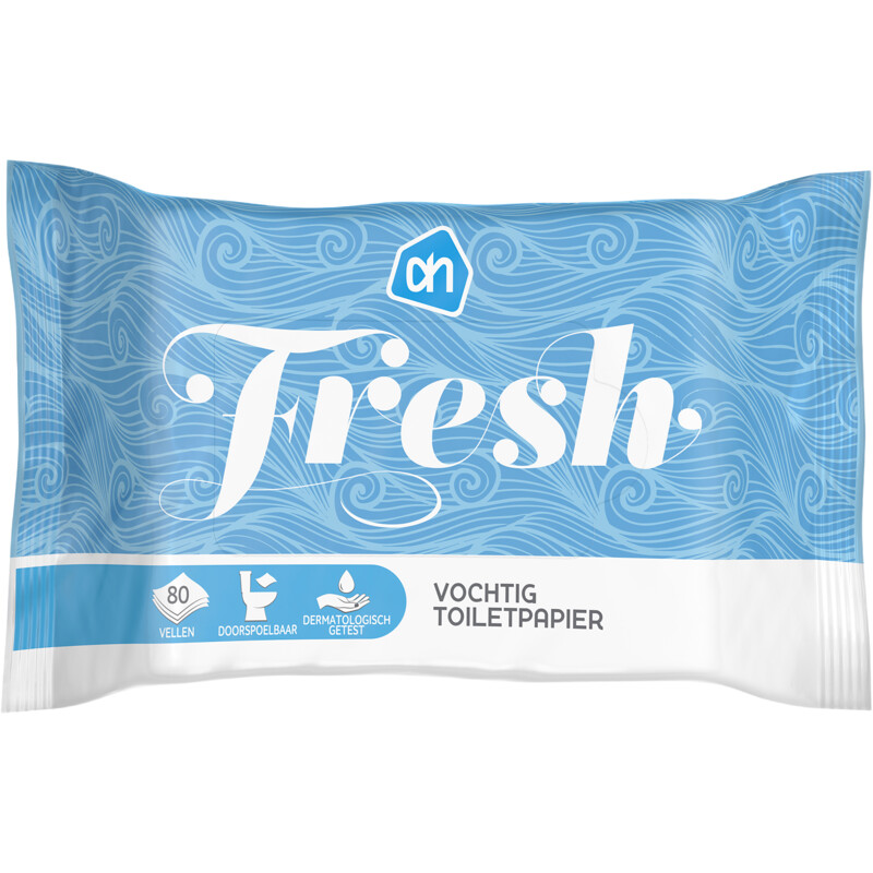 Een afbeelding van AH Vochtig toiletpapier fresh