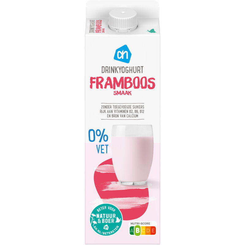 Een afbeelding van AH Drinkyoghurt framboossmaak