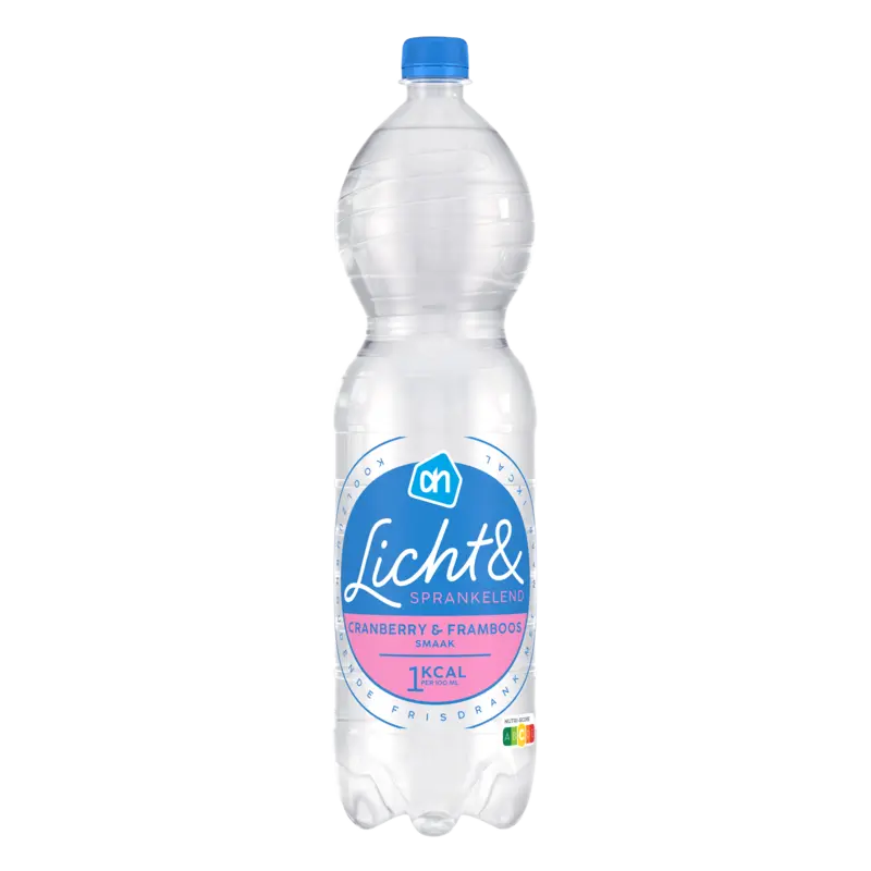 AH Licht en sprankelend cranberry framboos