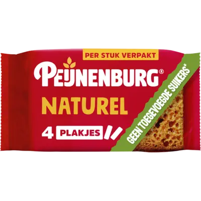 pdp-image-Peijnenburg Ontbijtkoek naturel 4-pack