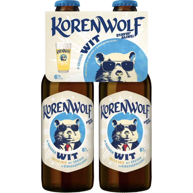 Een afbeelding van Gulpener Korenwolf 4-pack